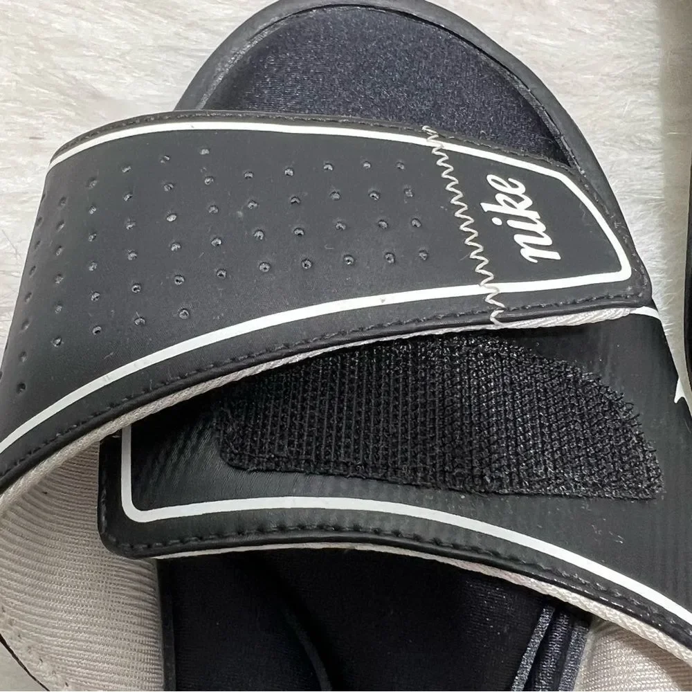 Nike Comfort Slide Memory Foam Black Women's Slide/Flip Flop/Sandal -- 11 - Picture 9 of 12